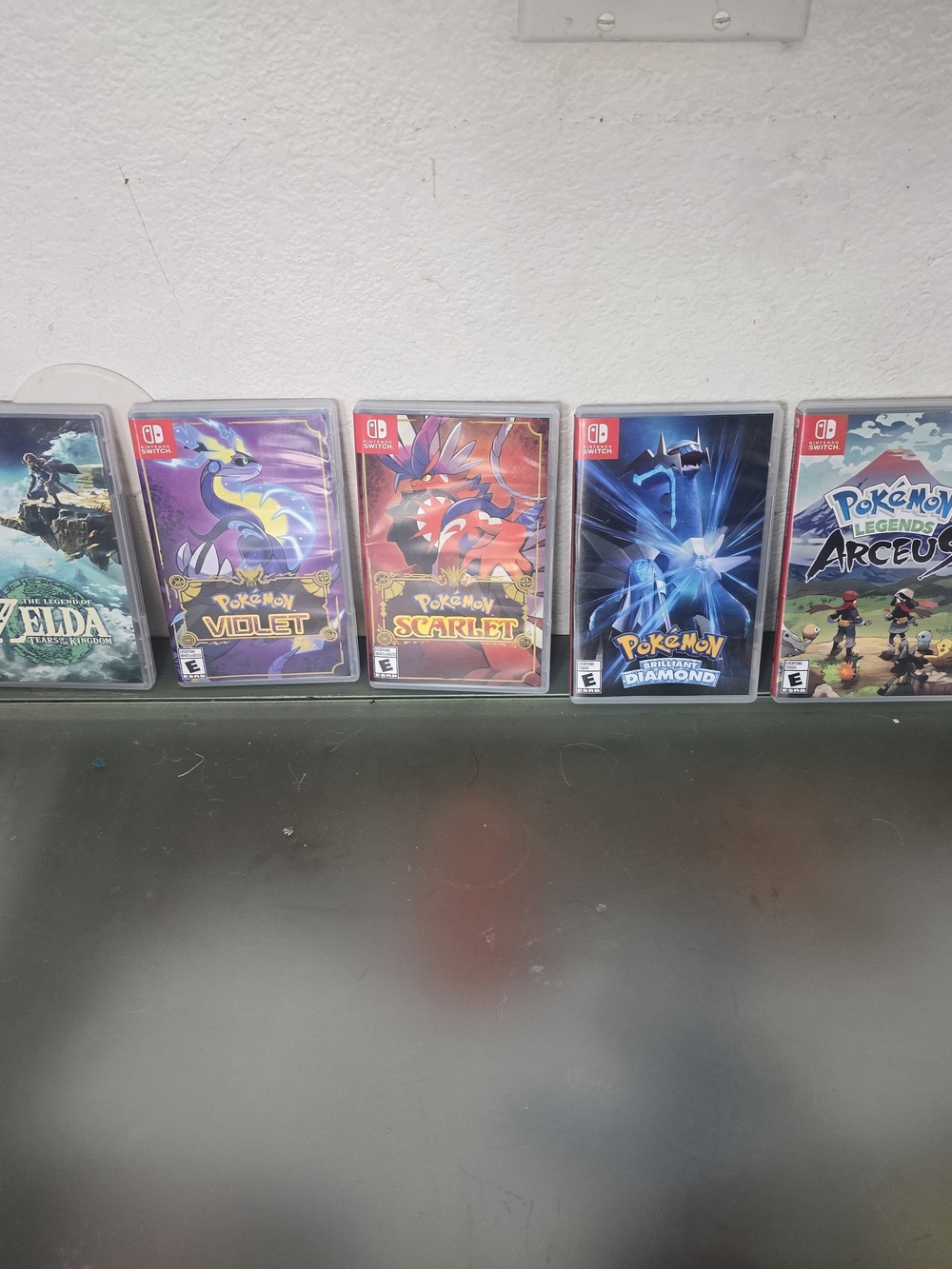 Used Nintendo Switch Games: Pokemon/Zelda